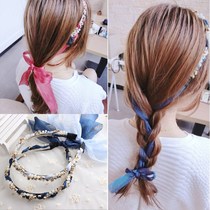 Hair Hoop Woman 100 lap bouquet with female head accessories for INS hair stirrup floating with lace superfairy ornament ched-up hair band