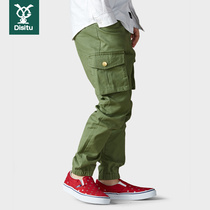 Boys pants spring and autumn trousers overalls