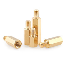M2 5 6 single-head hexagonal copper column screw computer motherboard isolation column * 4x7x9x11x13x15x18x35-40