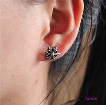 Europe and America Tide Cards Retro 925 Pure Silver Gram MEN AND WOMEN EARRINGS EARRINGS EARRINGS EARRINGS 6 MANGER PENDANT GD DEER THE SAME PARAGRAPH