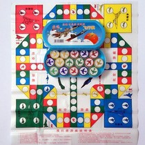 Kindergarten flying chess paper boy children flying chess three-dimensional aircraft Primary School students flying chess portable