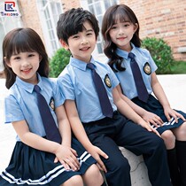 Kindergarten garden suit Summer uniform School uniform suit College style class suit Custom primary school graduation class suit British style suit