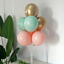 Creative macarons Pearl double-layer balloon birthday party scene layout table floating shop opening wedding room decoration