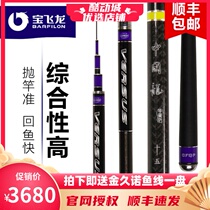 Baofei Dragon China Dragon Table Fishing Rod Carp Rod 28 Tuning Rod 4 5 m Integrated pole Rod Carbon Rod