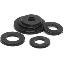 Black 8 Grade 8 8 Flat Washer Metal Thickened Gasket Washer M6M8M10M12 6 fold