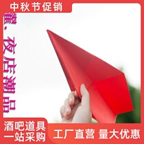 Paper airplane stacked paper origami bar special colored paper nightclub interactive airplane finished atmosphere props color optional