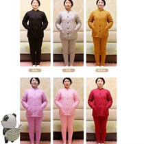 Pure handmade cotton pants adult womens cotton padded jacket cotton pants women wear Chinese style old Tang suit male Chinese old man