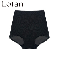 Lofan high waist lift hip waist waist germanium element triangle short pants slim postpartum plastic pants 2008