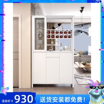 Simple entrance Multi-function room hall cabinet Household double-sided display wine cabinet Nordic living room partition Shoe cabinet Modern