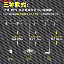 Susu poster stand vertical POP double-sided publicity display stand T-type stainless steel L-type advertising shelf A4 display stand