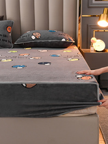 Customized 100-count long-staple cotton fitted sheet 5 cm fitted sheet cover 10 cm custom-made size increased 30 cm thick mattress