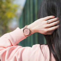 When Poly-Hour Watch Womens Senior Senses Students Junior High School Female Minimalist Temperament Students 2021 New Waterproof Ladies