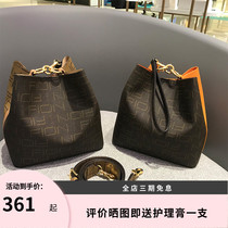 Fion Fianne 2021 new Summer womens handbag Hand single shoulder bag Bucket Bag Fashion Crash handbag