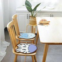 Summer Ice Silk Office Chair Cartoon Cushion Summer Breathable Chair Cushion Children Ice Cool Cushions Long Sit Fart Mat