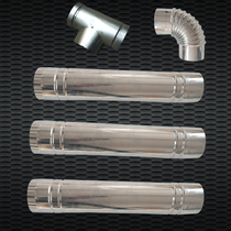 Firewood Oven Chimney Smoke Exhaust Pipe Ground Pan Countryside High Temperature Resistant Boiler Countryside Thickened heating stove large pot table bobbin