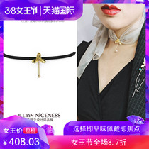 JLInN plant flower jewelry designer Lan Heung-neck chain coker925 silver pearl popularity 2022