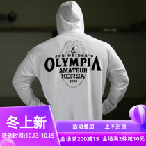 Muscle Faith Fitness Long Sleeve Male Tide Brothers Training Bodybuilding Sports Universal Olympics Hooded Sweatshirt Basketball Hoodie