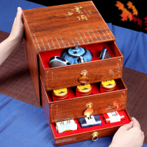 New Tea Dahongpao Oolong Tea Tea Gift Boxed Gift Elder Wuyishan Rock Tea Luzhou Fragrant Cinnamon