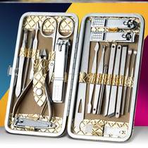 Repairing dead leather Divine Instrumental Nail Hand Manicure Nail Knife Dig Ear Spoon Two-in-one Nail Cut Suit Commercial Polygong