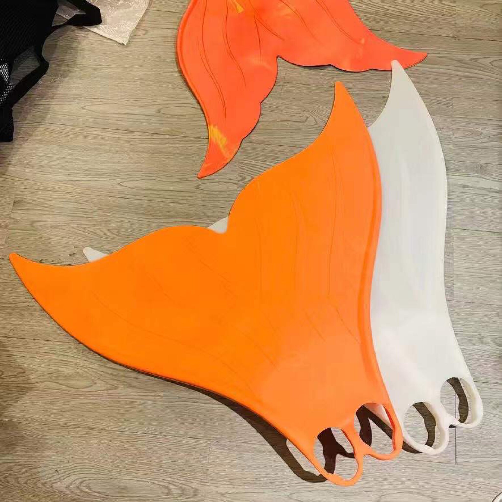 Domestic mermaid flippers silicone