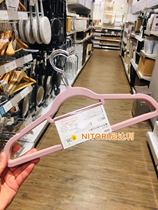 NITORI NITORI counter super affordable powder yellow suede with built-in hook non-slip hanger 5p net red