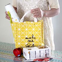 ins insulated aluminum foil handbag large number thickened canvas waterproof lunchbox woman cute to work with lunch box bag