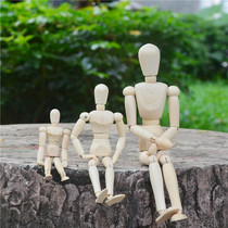  Wooden joint dolls humanoid puppets mannequins wooden large medium and small sketch paintings