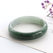 Xiaoliangzi jade natural Myanmar a-goods jade Bing waxy mid-mountain and half-water hot-selling recommended oil green gradient