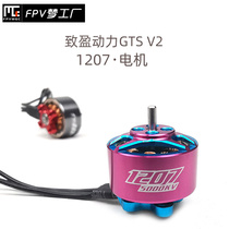 Zhiying power RCinpower GTS v2 1207 new small mini indoor crossing machine brushless motor