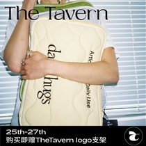  TheTaverndaily hugs4-color embroidery wave quilting design Notebook liner computer bag