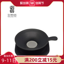 Taiwan Lubao tea set impression tea filter ceramic tea leak over tea filter simple fashion creative tea compartment household set