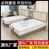 Hotel furniture Custom apartment furniture Single apartment Hotel bed full set Hotel bed Hotel furniture standard room full set