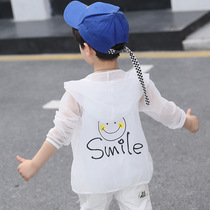 Balabala Online Children Summer Baby Summer sunscreen Breathable Little Boy Boy Coat Sunscreen Jacket