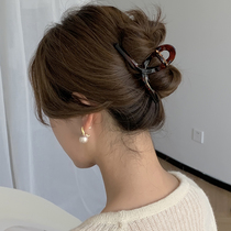 Washing face hairclip Net red 2021 new simple temperament clip headdress Joker out grab edge clip head clip