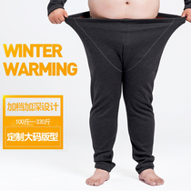 The large number of men warm autumn pants thin Model pants fat fat cotton sweater pants fat fat