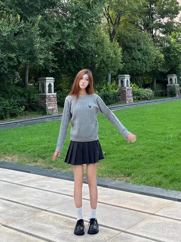 达芙妮春季厚底乐福鞋，英伦风厚底增高3-4cm小个子友好一脚蹬便捷