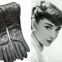 annzley sheepskin gloves leather long vintage gloves 45cm long autumn winter warm womens arm sets to drive