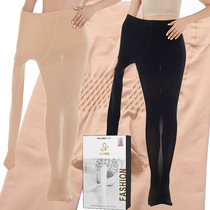 Gattening up the code silk stockings Womens thin section Even pants Sox spring autumn 680D mid-thick underpants Sox children fat mm200 catty