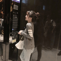 Sweater womens spring and autumn 2021 New loose jacket cardigan fashion knitwear jacket cardigan fashion knitwear top Slim