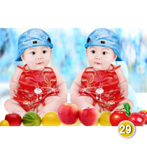 Cute and beautiful men and women baby picture wall stickers Baby pregnant women prenatal education poster pregnancy pictorial new style