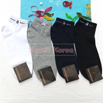 Korean socks Mens cotton socks Short Sox Shallow Mouth Summer Thinly sweat-absorbing Breathable Deodorant No to Spring Summer Men Socks