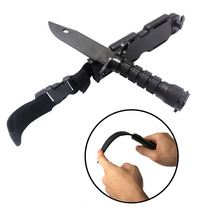 M9 plastic toy rubber soft knife game peripheral military fan weapon film and television props knife martial arts training simulation short knife