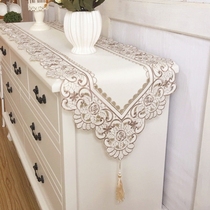 European coffee table TV cabinet Tablecloth Dining table embroidery tablecloth Rectangular living room dresser Nail art cover cloth Shoe cabinet cloth