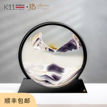 K11ArtStore KBCollection Austrian quicksand painting art home ornaments leadership creative gift