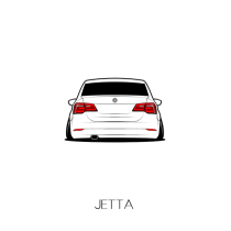 Suitable for Volkswagen Jetta low car scratch model sticker car friend Association personalized car sticker custom HF
