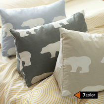 Castle Garden three-dimensional multi-purpose detachable waist pillow cushion * bedside sofa pillow 7 colors