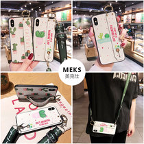 Xiaomi 11 Xiaomi 10 mobile phone case 10pro personality 9 fresh cc9 wristband 8se soft shell mix3 creative 2s crossbody 6x lanyard Black Shark 2 Tide brand Red Rice k30 protective cover