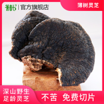 Ganoderma Lucidum Wild Ganoderma Lucidum tablets Bo Shuzhi 500g Ganoderma lucidum spore powder Flagship store Yunnan Black Linzhi brewing wine tea