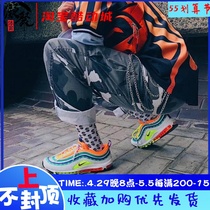 Nike Air Max 97 City qualified rainbow men and women London air cushion slow to run CI1504-100