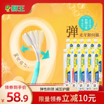 Lion King toothbrush fine teeth clean elastic toothbrush soft gingival toothbrush 10 soft toothbrush family combination